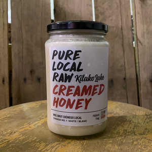 Kitako Lake Pure Raw Creamed Honey (750ml)