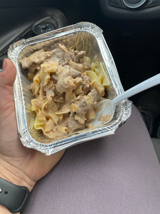 The Rolling Pin Beef stroganoff individual