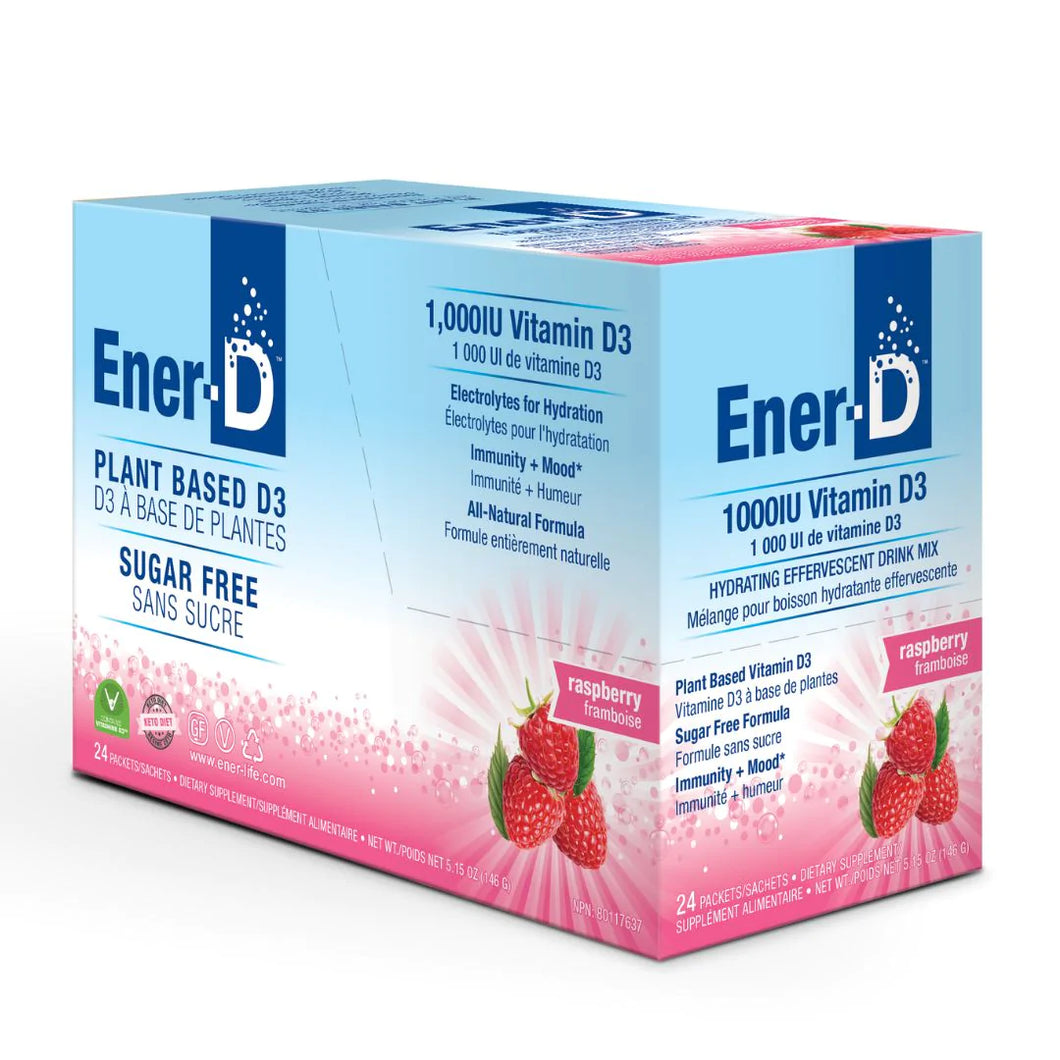 Ener-D Sugar Free Raspberry (24 Pack)