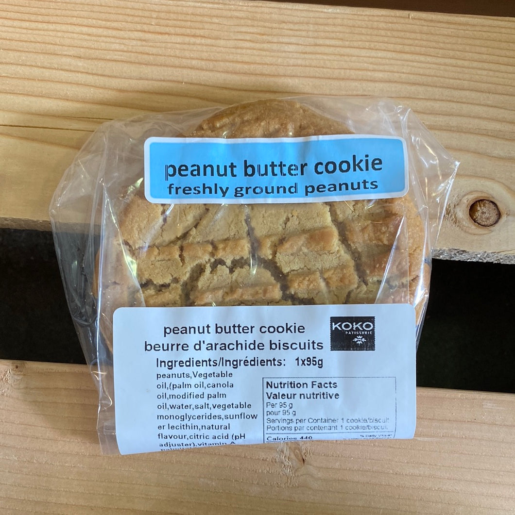 KOKO Patisserie Peanut Butter Cookie (95g)