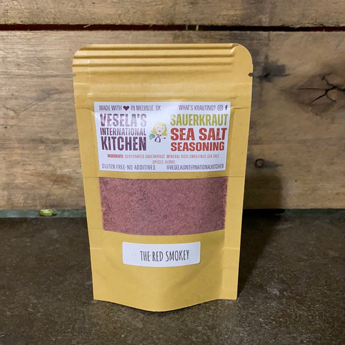 Vesela's The Red Smokey Kraut Sea Salt Seasoning