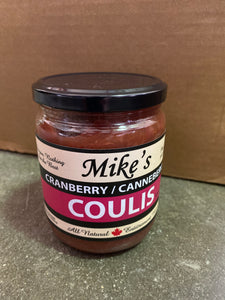 Mike's Cranberry Coulis (500ml)