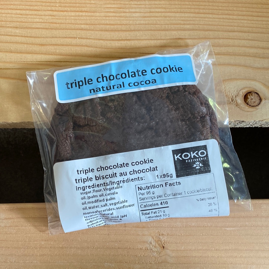 KOKO Patisserie Triple Chocolate Cookie (95g)