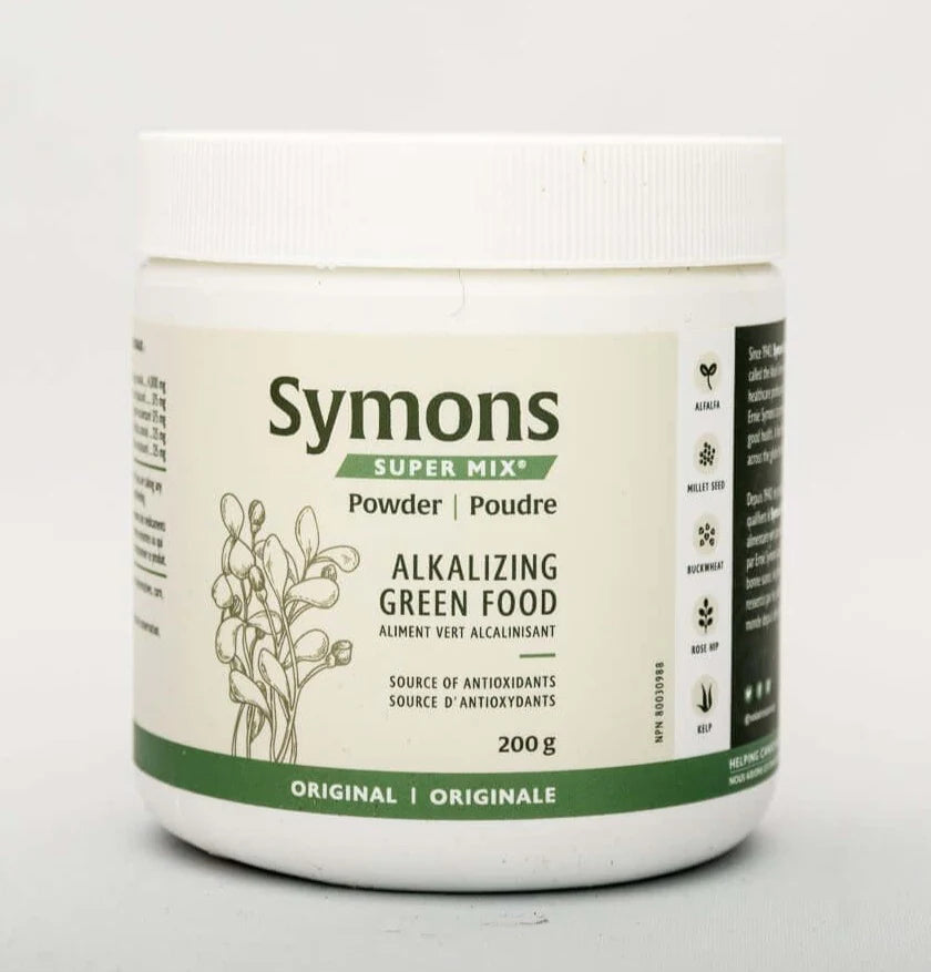 Symons Super Mix Alkalizing Green Food Powder (200g)