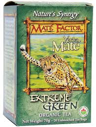 Mate Factor Organic Extreme Green (20 Tea Bags)