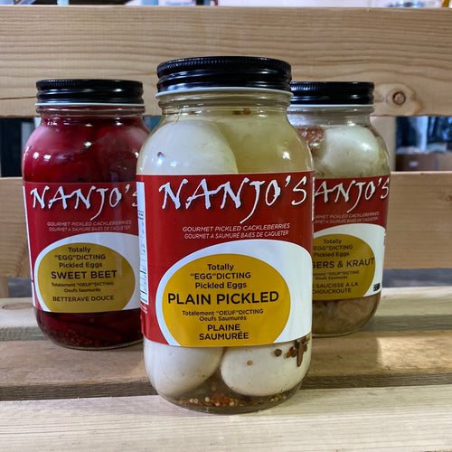 Nanjo's Gourmet Pickled Eggs Plain Pickled (1L)