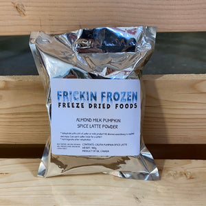 Frickin Frozen Freeze Dried Foods Almond Milk Pumpkin Spice Latte Powder (100g)