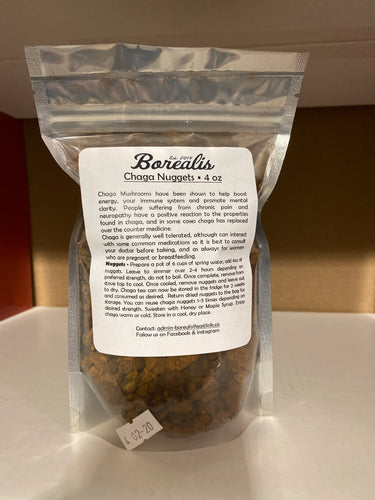 Borealis Chaga Nuggets (4oz.)