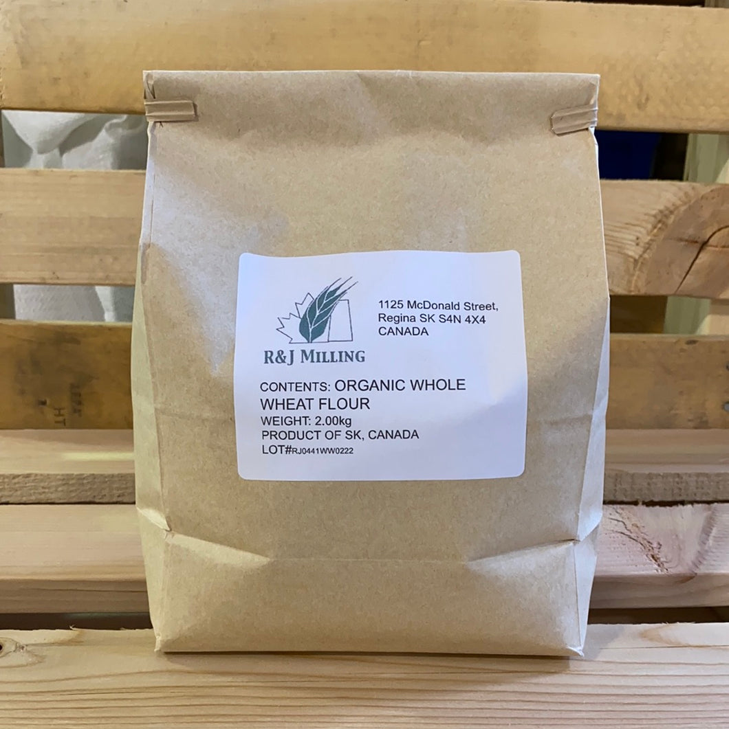 R&J Milling 100% Whole Wheat Flour (2kg)