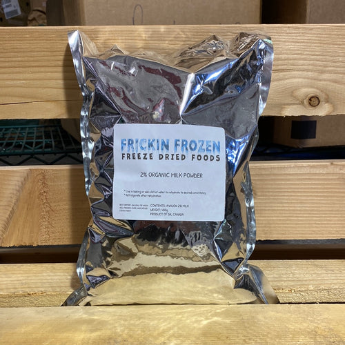 Frickin Frozen Freeze Dried Foods Organic 2% Milk Powder (450g)
