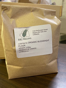 R&J Milling Organic Buckwheat Flour (2kg)
