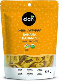 Elan Organic Banana Chips (135g)