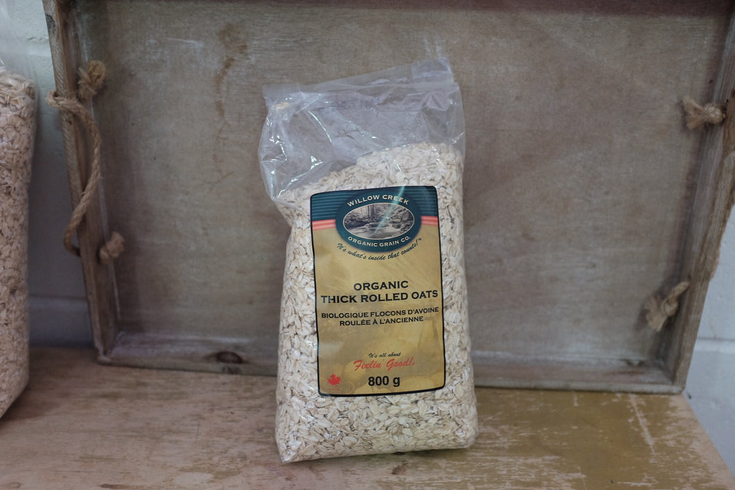 Willow Creek Thick Rolled Oats (800g)