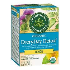 Traditional Medicinals EveryDay Detox Lemon Tea (16 Tea Bags)