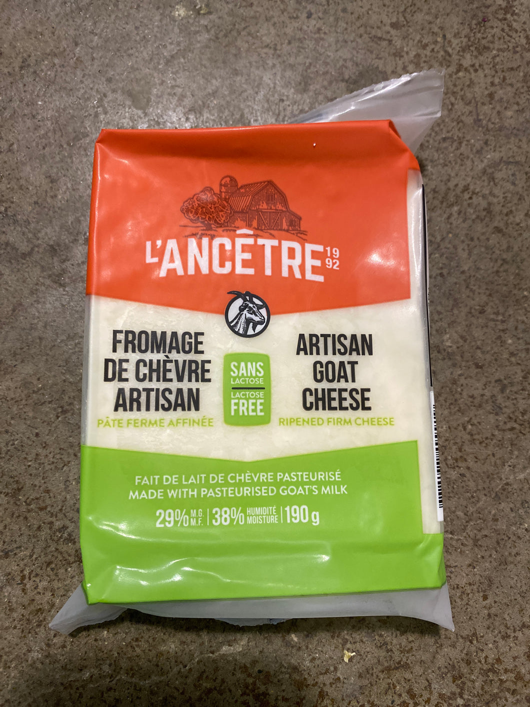 L'Ancetre Artisan Goat Cheese (190g)