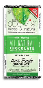 Crave Stevia Mint Chocolate Bar (85g)