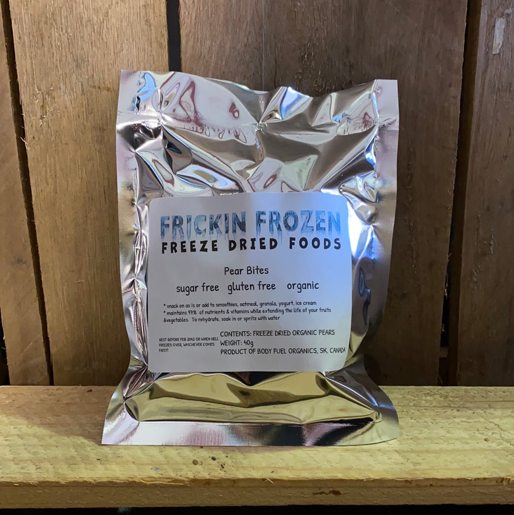 Frickin Frozen Freeze Dried Foods Pear Bites (35g)