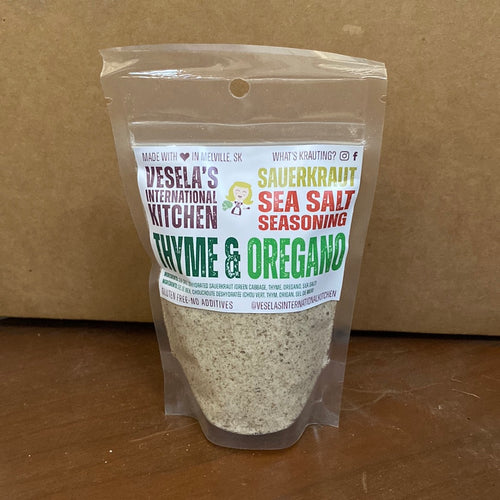 Vesela's Thyme & Oregano Kraut Sea Salt Seasoning