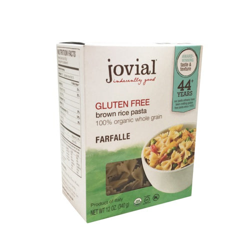 Jovial Brown Rice Farfalle Pasta (340g)