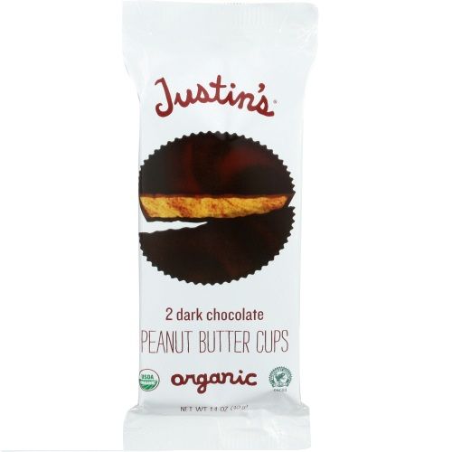 Justin's Organic Dark Peanut Butter Cups (40g) – Body Fuel Organics