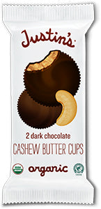 Justin's Organic Dark Cashew Butter Cups (40g)