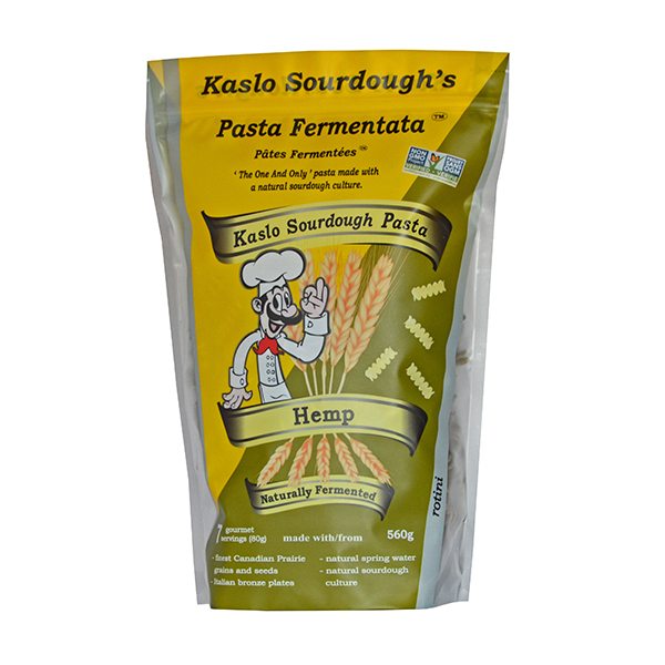 Kaslo Sourdough Hemp Rotini Pasta (560g)