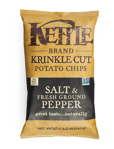 Kettle Chips Salt & Pepper 198g