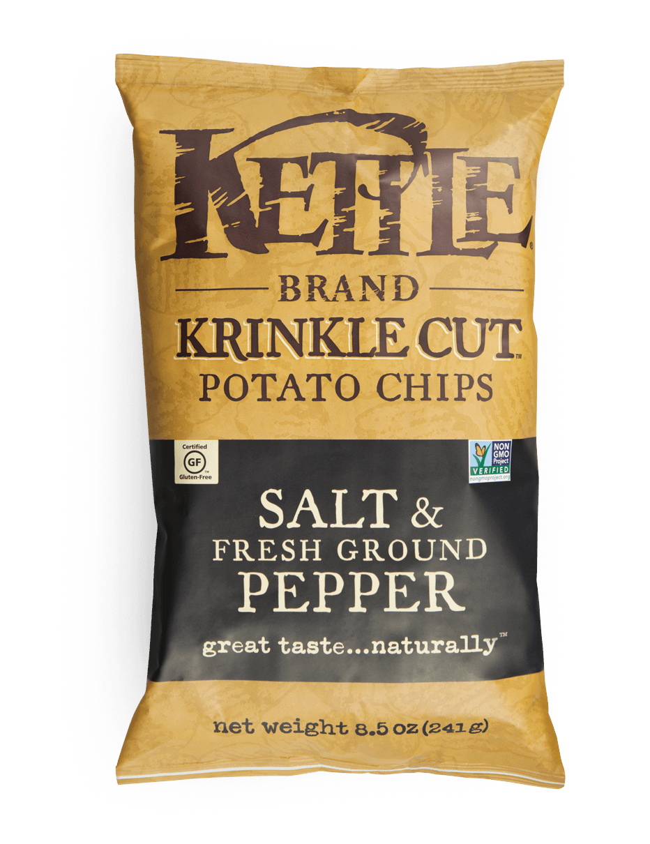 Kettle Chips Salt & Pepper 198g