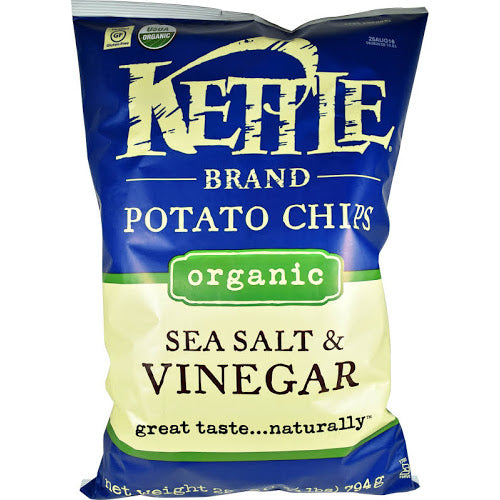 Kettle Chips Organic Sea Salt & Vinegar 142g