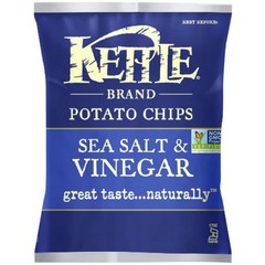 Kettle Potato Chips Sea Salt & Vinegar - Snack Size (45g)