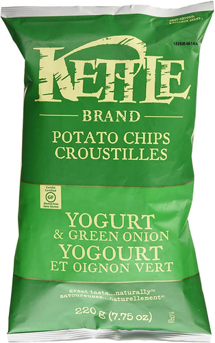 Kettle Chips Yogurt & Green Onion 198g