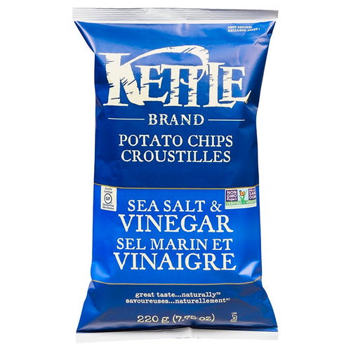 Kettle Chips Sea Salt & Vinegar 198g