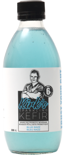 Kirk's Sparkling Kefir Blue Razz (330ml)