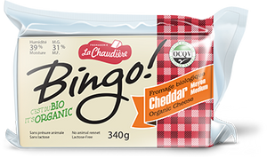 La Chaudiere Medium Cheddar Cheese 340g
