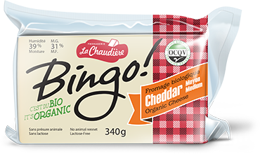 La Chaudiere Medium Cheddar Cheese 340g