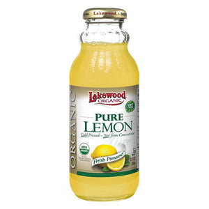 Lakewood Organic Pure Lemon Juice (370ml)