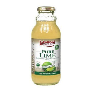 Lakewood Organic Pure Lime Juice (370ml)