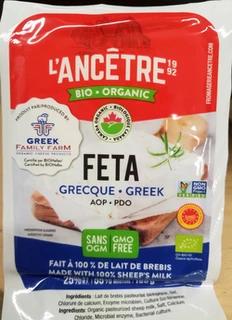 L'Ancetre Sheep Milk Greek Feta (150g)