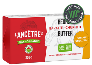 L'Ancetre Churned Unsalted Butter (250g)