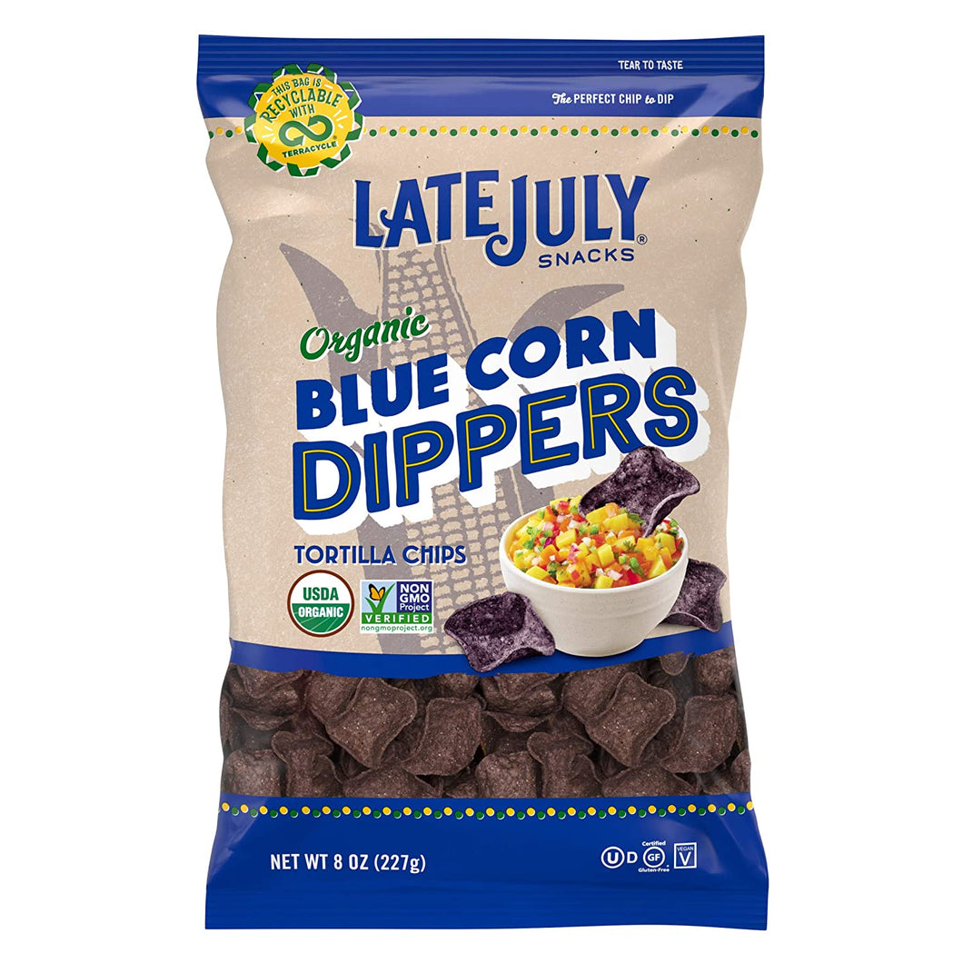 Late July Blue Corn Dippers Tortilla Chips (227g)