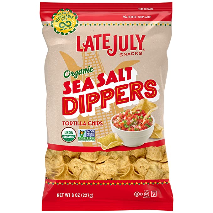 Late July Sea Salt Dippers Tortilla Chips (227g)