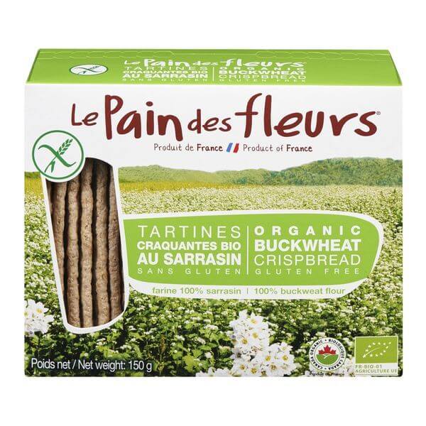 Le Pain des Fleurs Buckwheat Crispbread (150g)