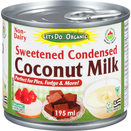 Let's Do Organic Condensed Coconut Milk (195ml)