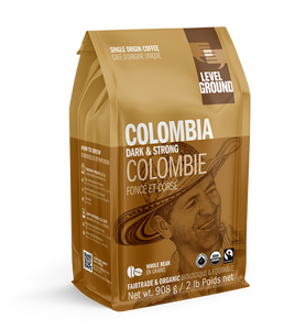 Level Ground Colombia Coffee Beans - Large Size (908g)