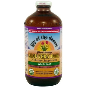 Lily of the Desert Whole Leaf Aloe Vera Juice (glass) 946ml
