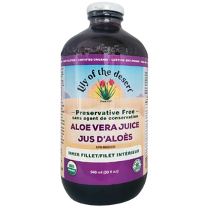 Lily of the Desert Inner Fillet Aloe Vera Juice (glass) 946ml