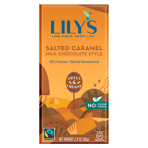 Lily's Salted Caramel Milk Chocolate Bar (80g)