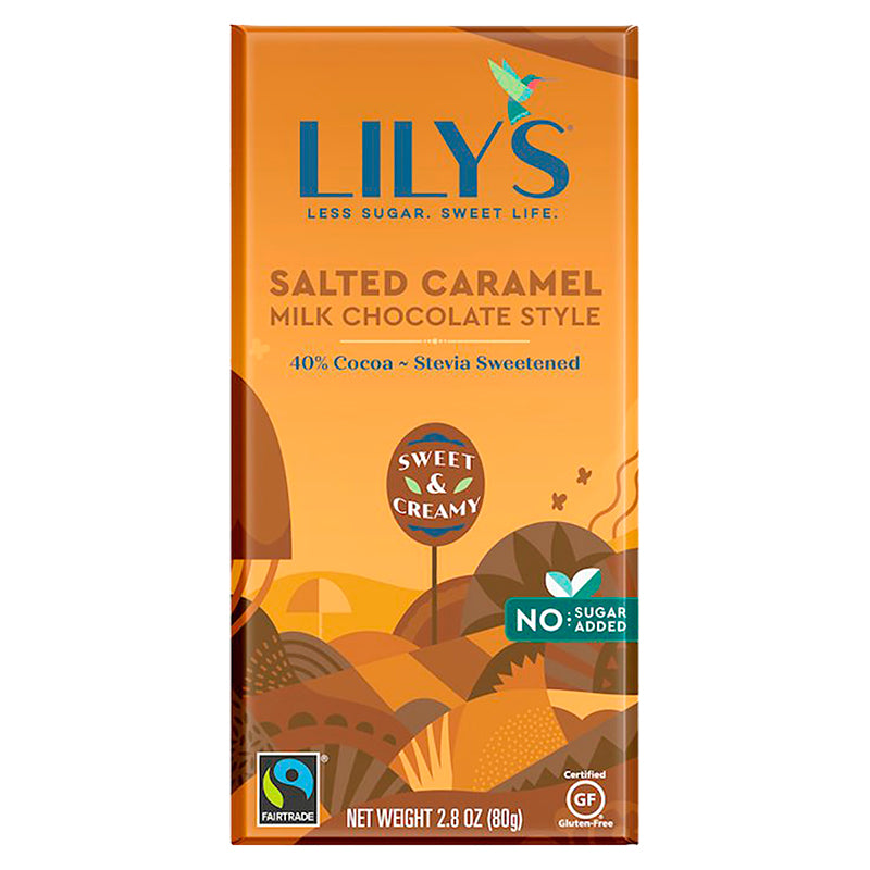 Lily's Salted Caramel Milk Chocolate Bar (80g)