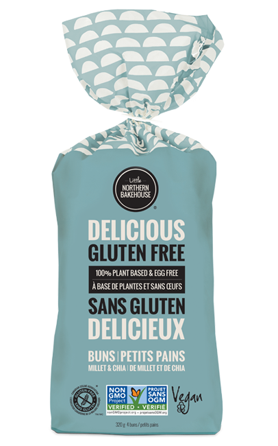 Little Northern Bakehouse Gluten Free Millet and Chia Buns (320g)