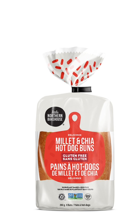 Little Northern Bakehouse Gluten Free Hot Dog Buns (260g)